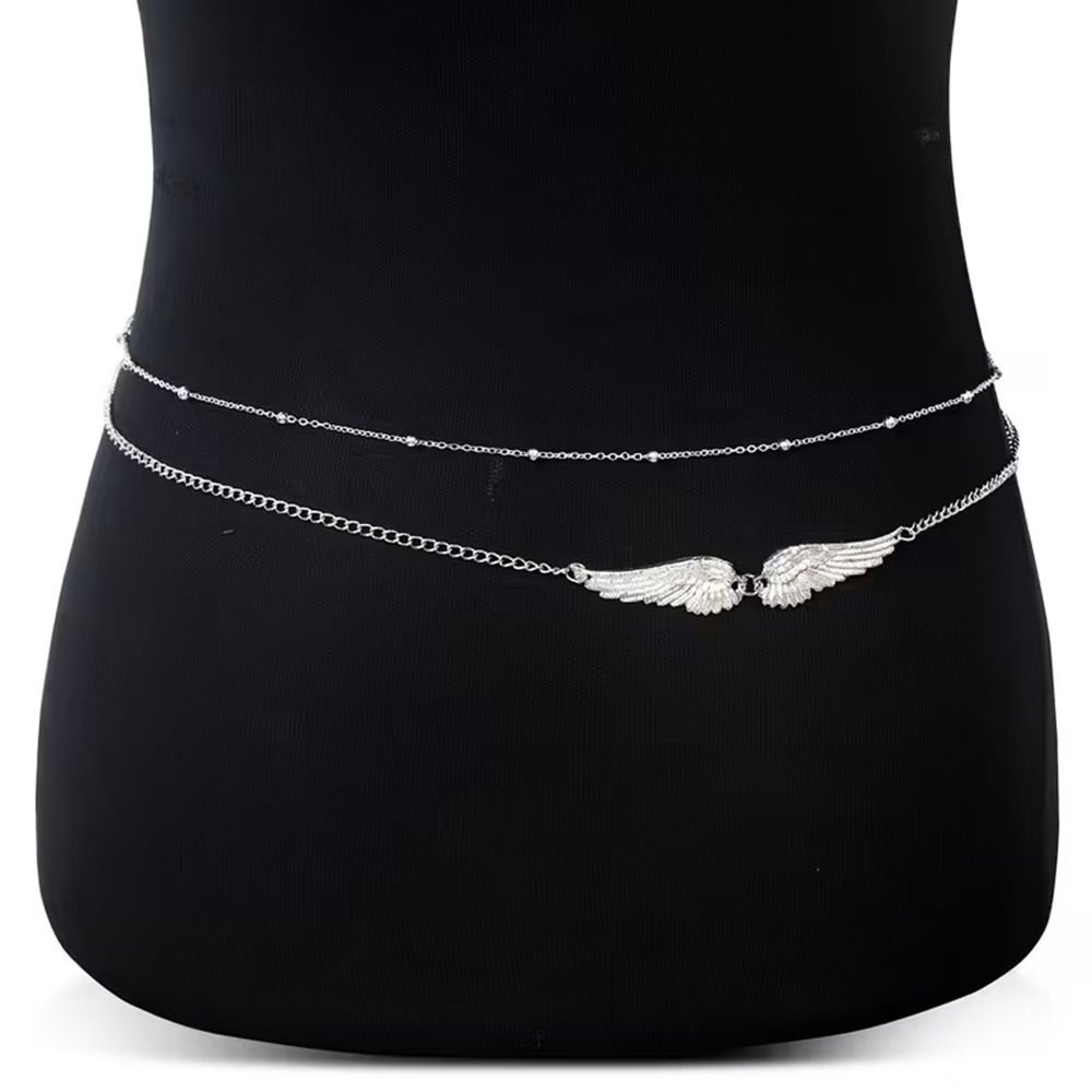 Body Jewelry Charms - Hediye Şık Çift Katmanlı Kanatlar Vücut