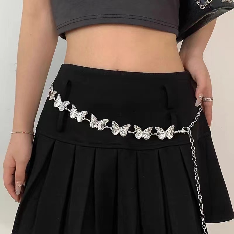 Body Jewelry Charms - Moda Kelebek Kemer Bel Zinciri Kadınlar