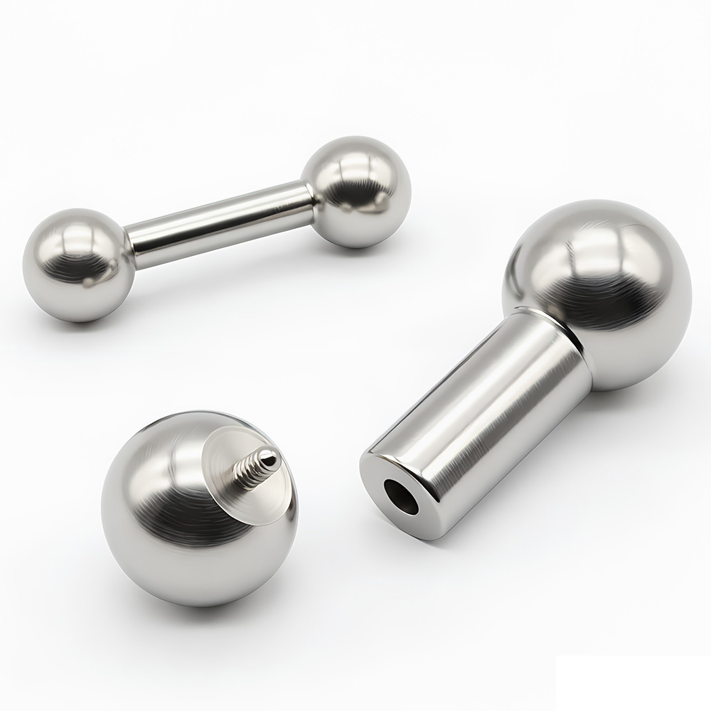 Body Jewelry Gauges - 1 adet 12G-00G Paslanmaz Çelik Düz