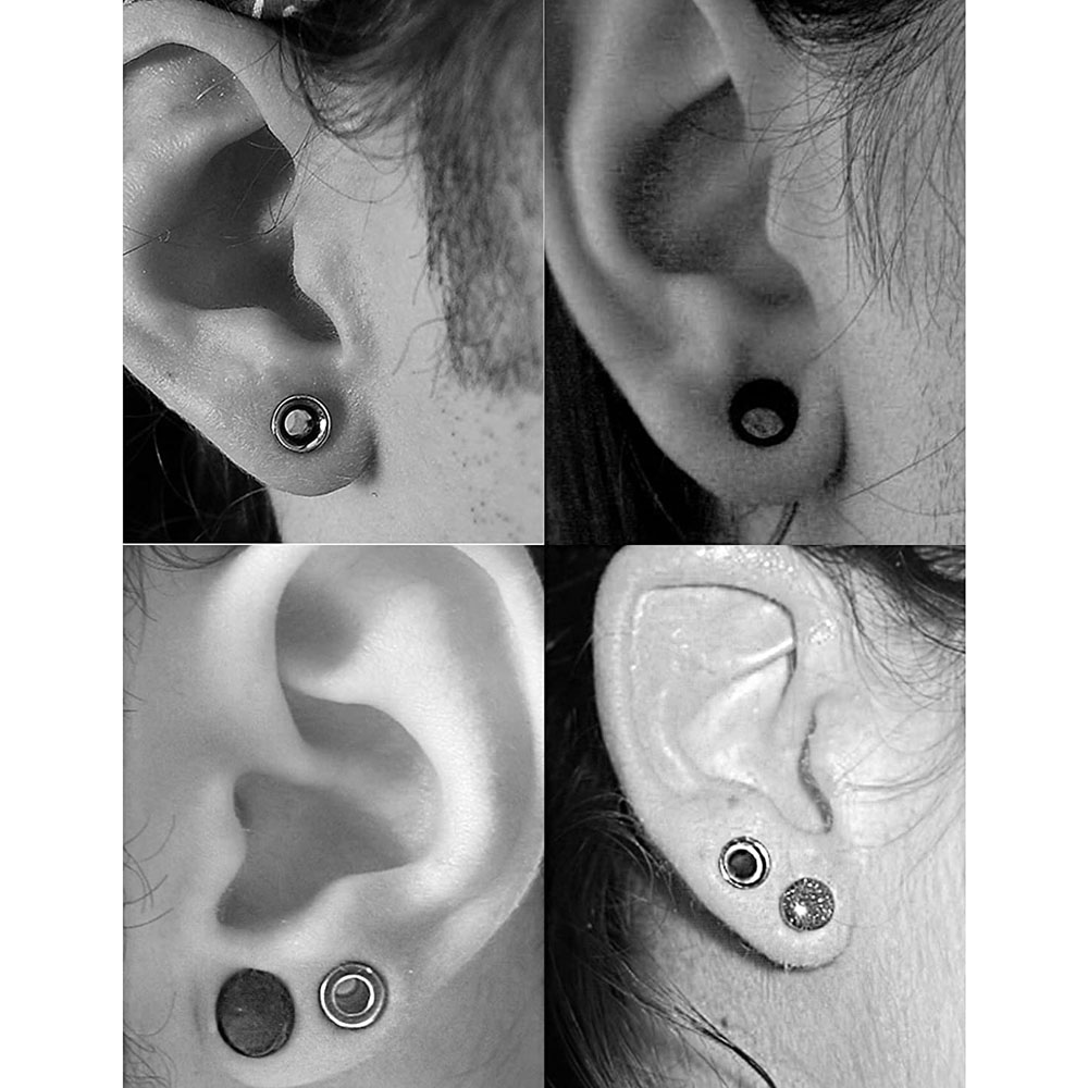 1 çift G23 titanyum tek Flare  - Body Jewelry Gauges incelemesi ve fiyatı