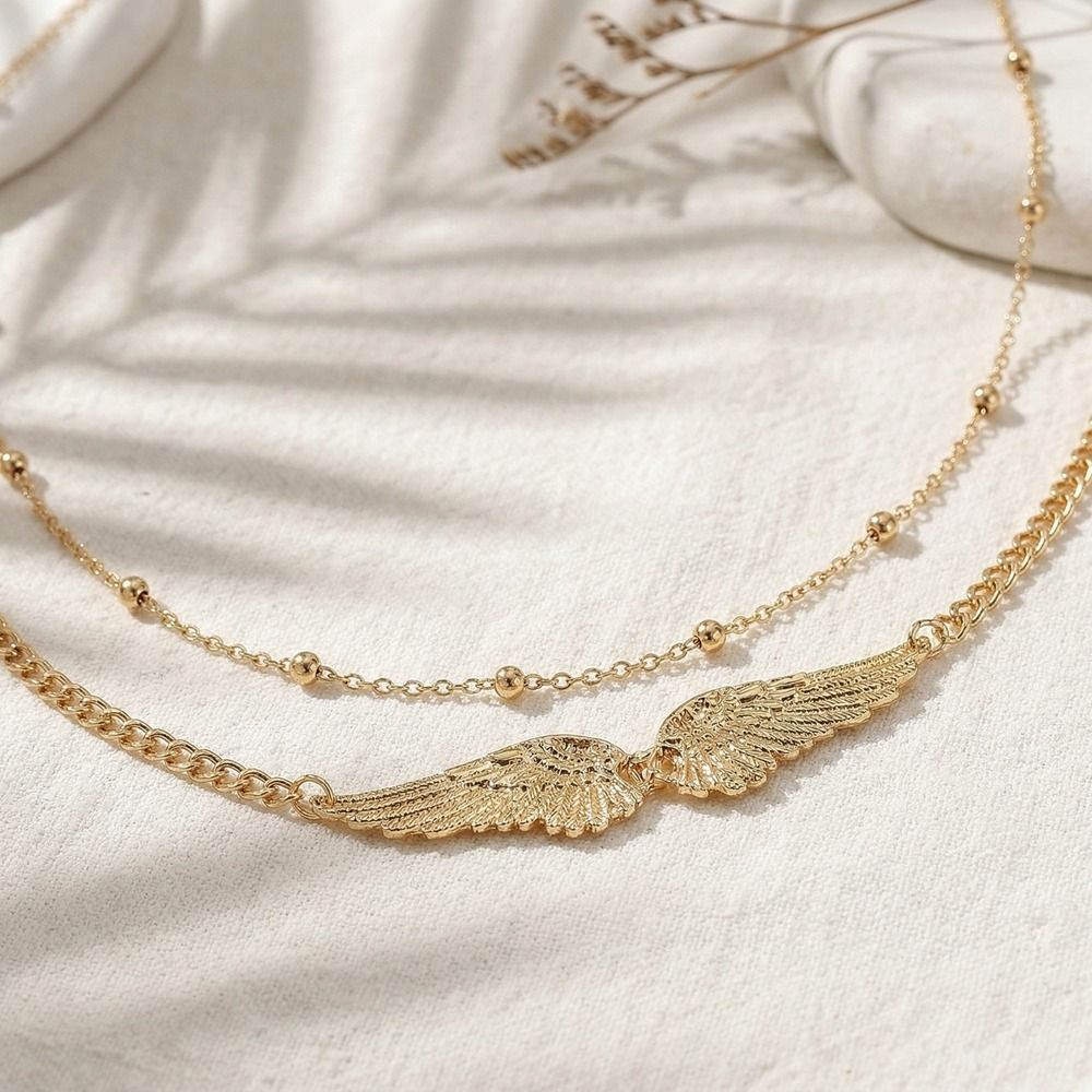 Hediye Şık Çift Katmanlı Kanat - Body Jewelry Charms incelemesi ve fiyatı