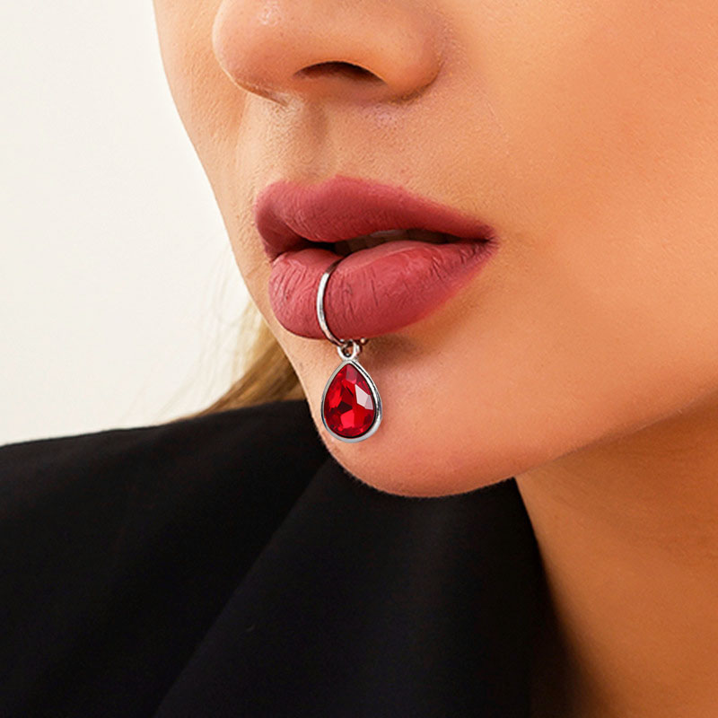 1 adet sahte Piercing dudak kl - Body Jewelry Lip Ring incelemesi ve fiyatı