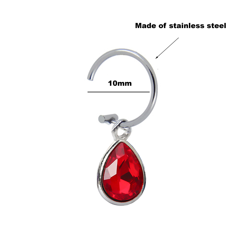 1 adet sahte Piercing dudak kl - Body Jewelry Lip Ring incelemesi ve fiyatı