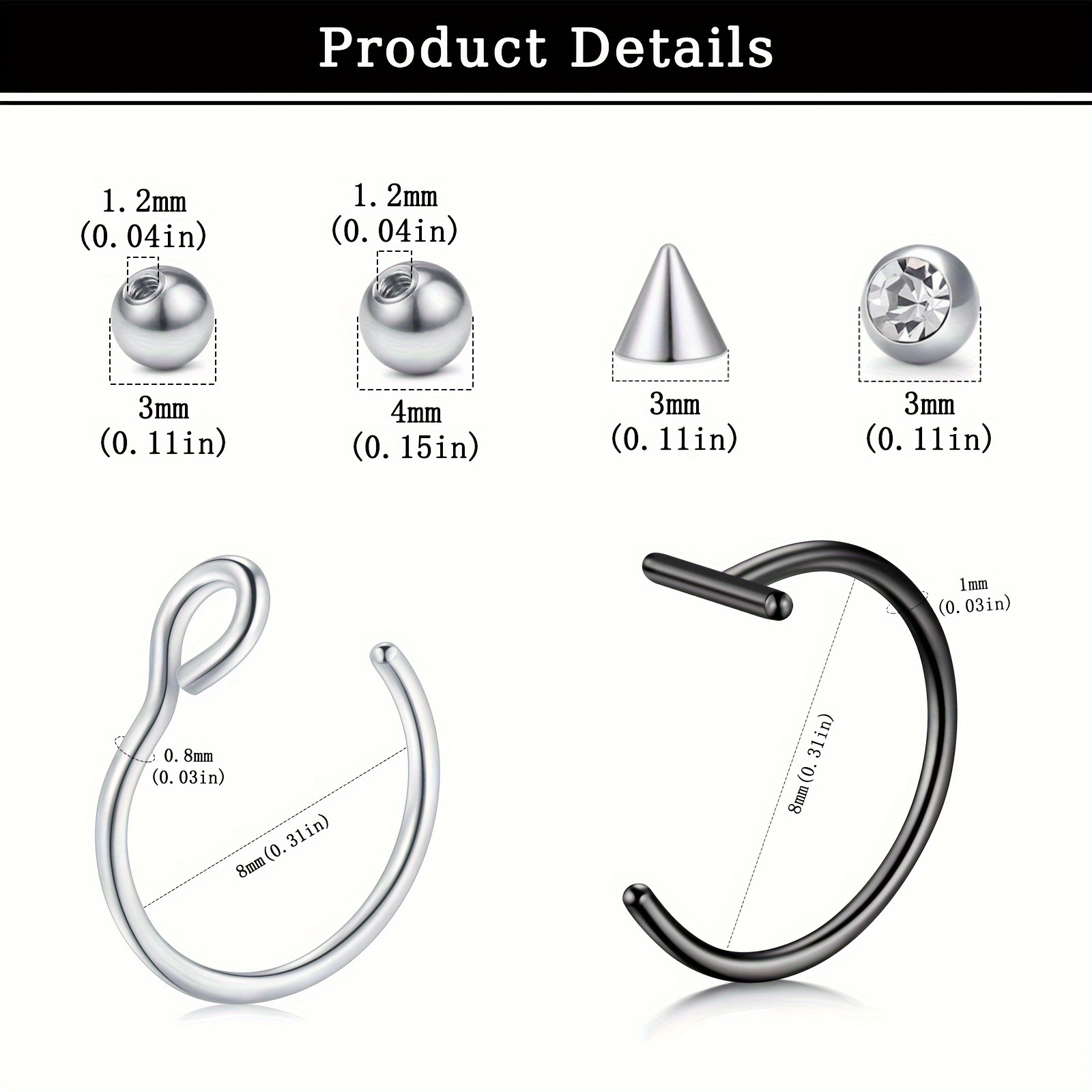 Sahte Piercingler Sahte Dudak  - Body Jewelry Lip Ring incelemesi ve fiyatı