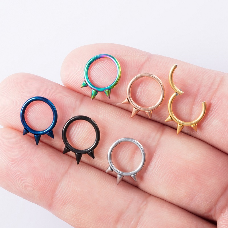 1 adet 8/10mm Paslanmaz Çelik  - Body Jewelry Lip Ring incelemesi ve fiyatı