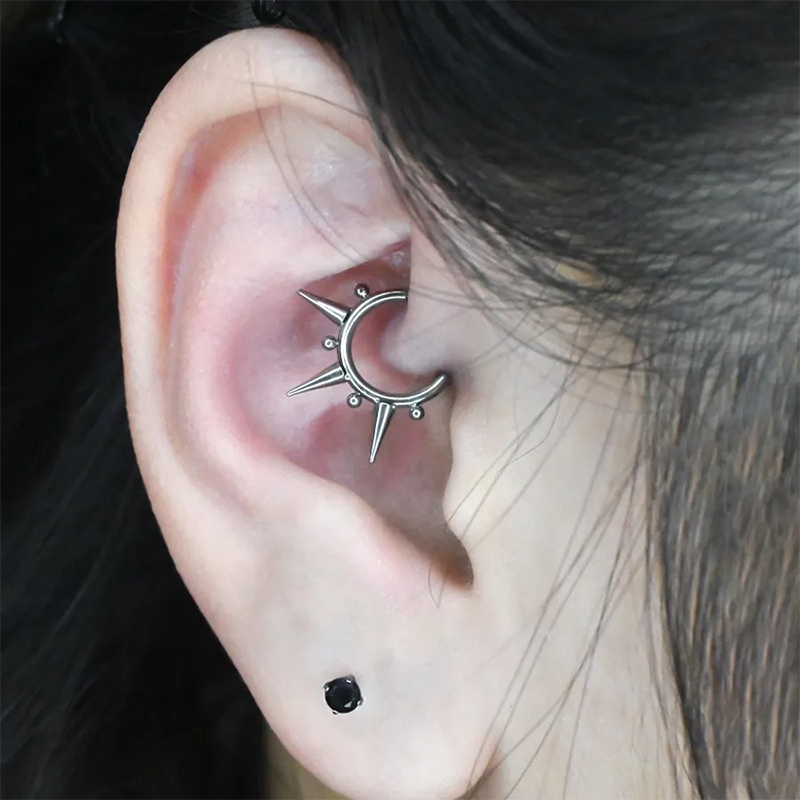 1 adet 8/10mm Paslanmaz Çelik  - Body Jewelry Lip Ring incelemesi ve fiyatı