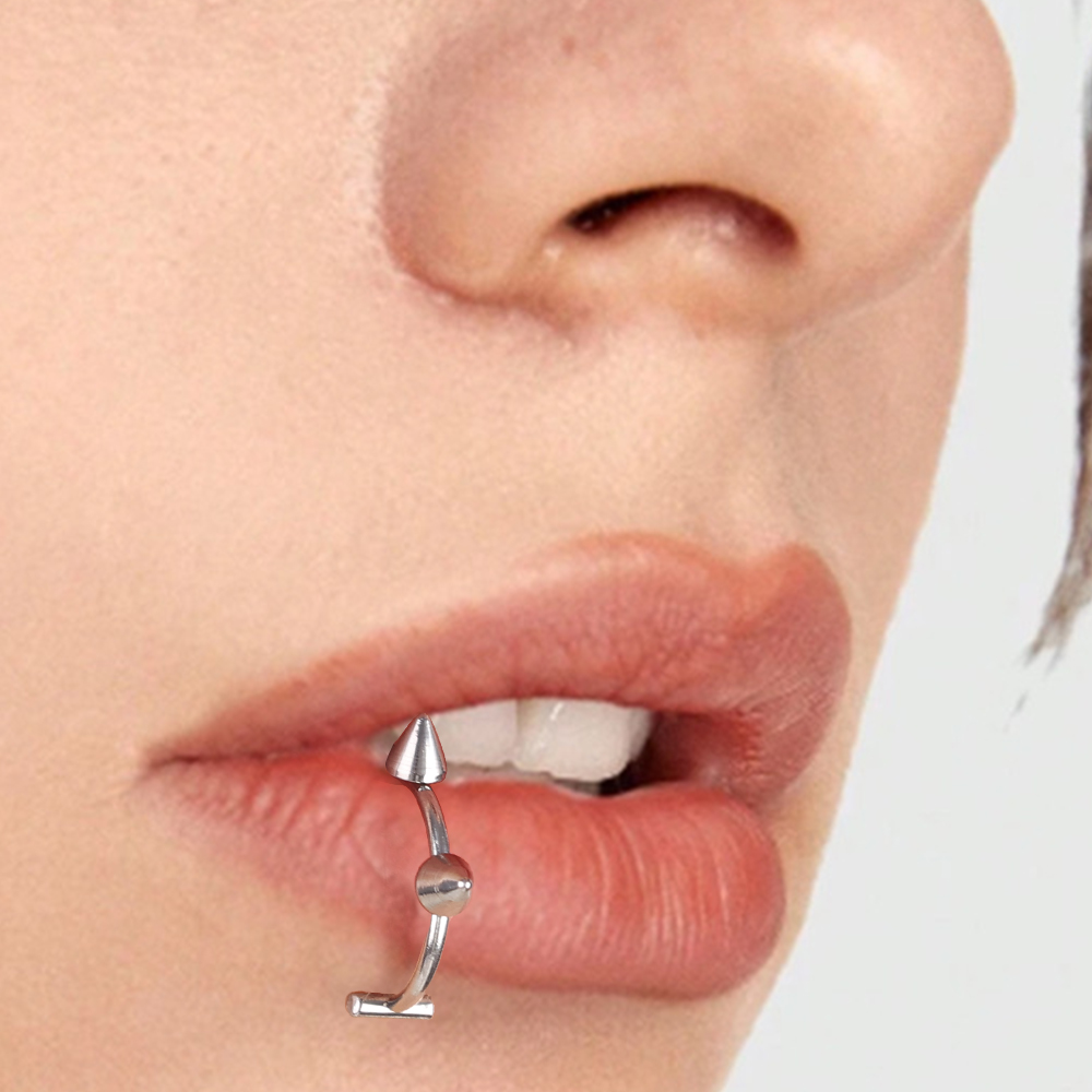 10 adet Punk Burun Halkası Bir - Body Jewelry Lip Ring incelemesi ve fiyatı