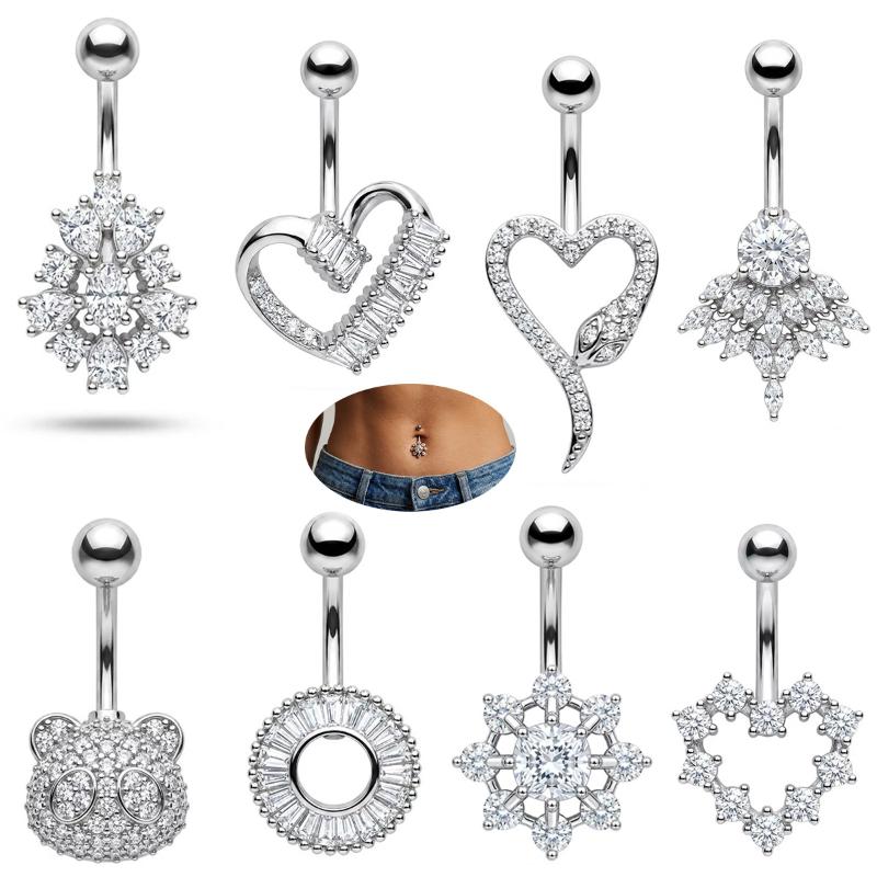 Kelebek Çiçek Göbek Halkaları  - Body Jewelry Charms incelemesi ve fiyatı
