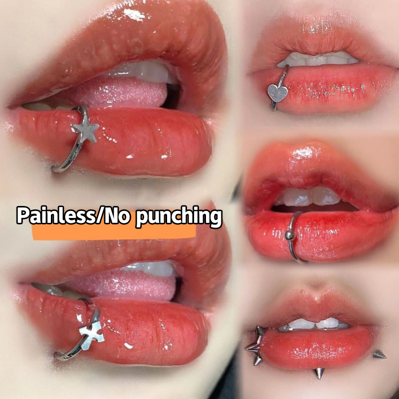 1 Adet Paslanmaz Çelik Sahte B - Body Jewelry Lip Ring incelemesi ve fiyatı