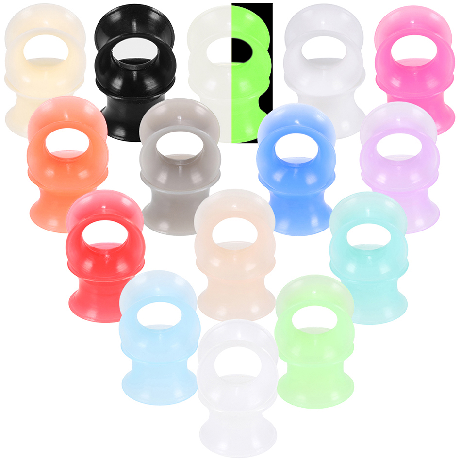 30 adet/grup Silikon Esnek Kul - Body Jewelry Gauges incelemesi ve fiyatı