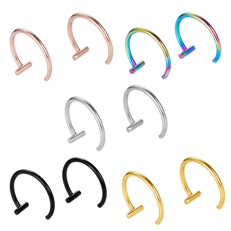 18G Cerrahi Çelik Dudak Halkas - Body Jewelry Lip Ring incelemesi ve fiyatı