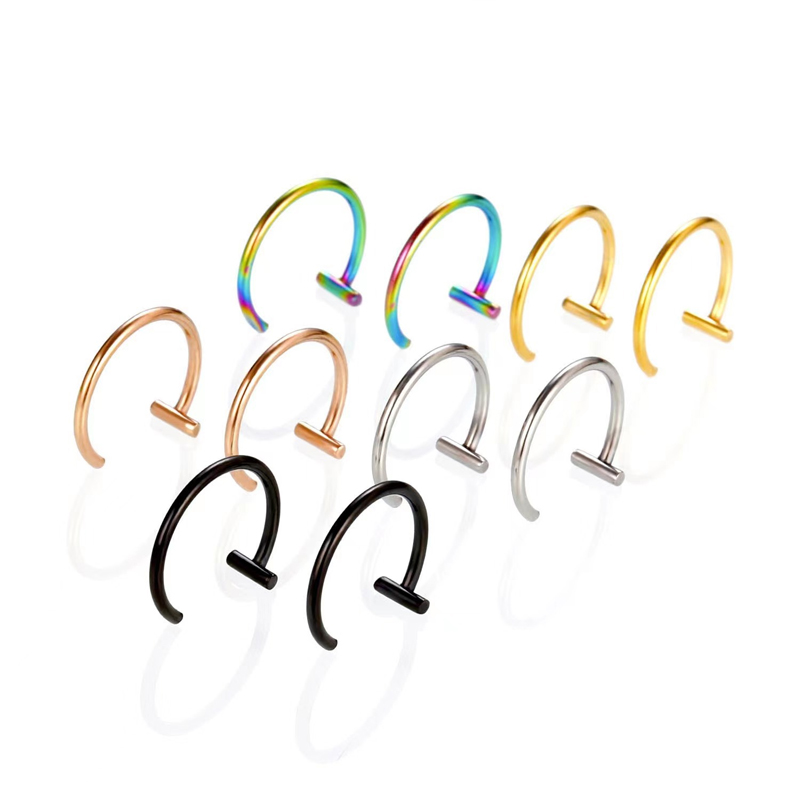 18G Cerrahi Çelik Dudak Halkas - Body Jewelry Lip Ring incelemesi ve fiyatı