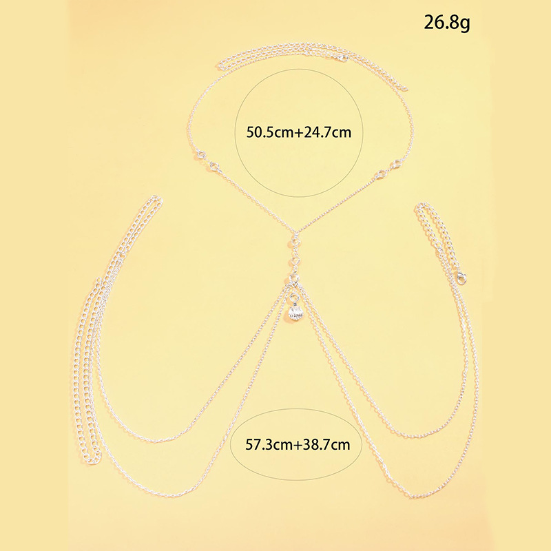 Kadınlar İçin Gümüş Tonlu Vücu - Body Jewelry Charms incelemesi ve fiyatı