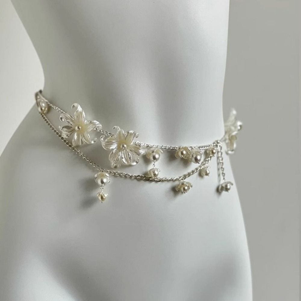 Moda Zarif İnci Bel Zincirleri - Body Jewellery incelemesi ve fiyatı