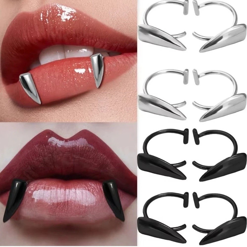 2'li Set Abartılı Sahte Dudak  - Body Jewelry Lip Ring incelemesi ve fiyatı